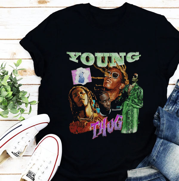 Free Young Thug Shirt : Unleash Your Inner Thugger! - SWAGSTAMP